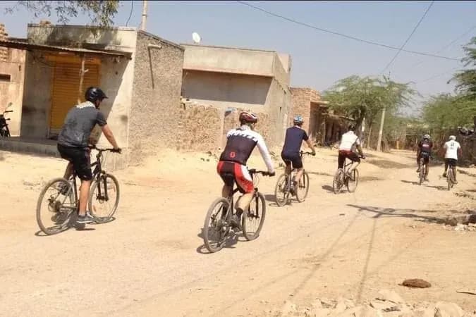 Cycling in Jawai